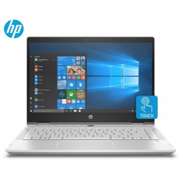 ნოუთბუქი HP Pavilion 14 x360 14" FHD Touch Intel Core i7-8565U 12GB 1TB + 128GB SSD MX130 4GB No ODD Win10 Home Mineral silver - 5CR31EA