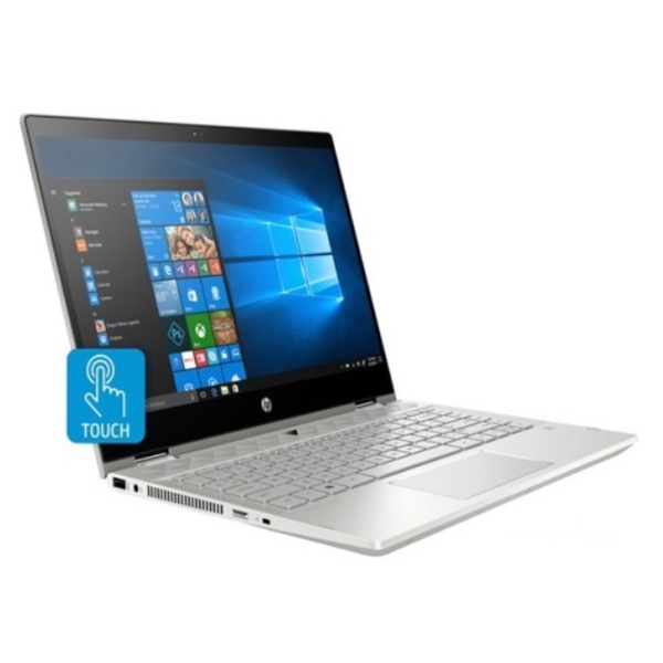 ნოუთბუქი HP Pavilion 14 x360 14" FHD Touch Intel Core i7-8565U 12GB 1TB + 128GB SSD MX130 4GB No ODD Win10 Home Mineral silver - 5CR31EA