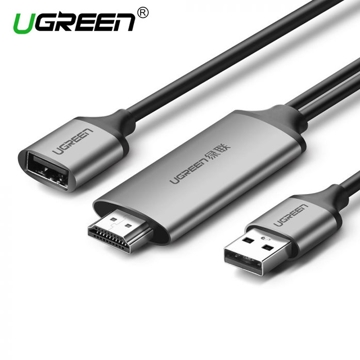 UGREEN CM151 (50291) USB to HDMI Digital AV Adapter 1.5m Gray