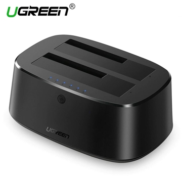 UGREEN CM198 (50857) USB 3.0 to SATA Dual-Bay Hard Drive Docking Station