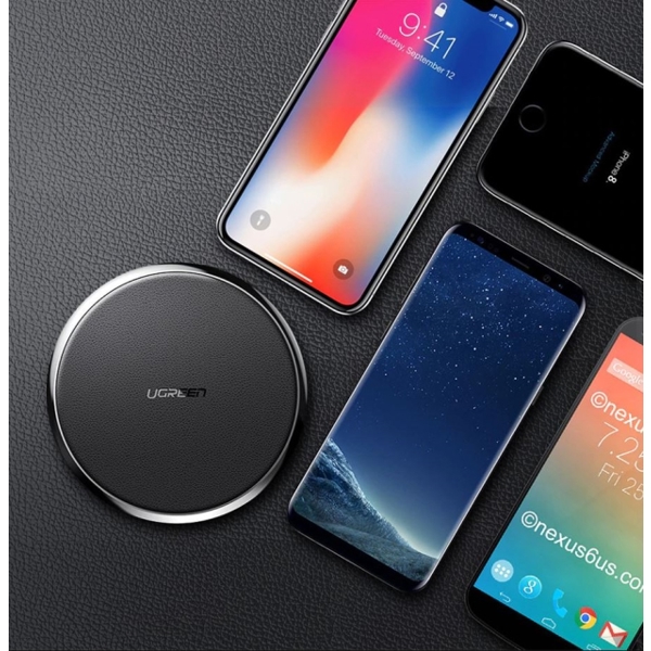 მობილურის სწრაფ დამტენი UGREEN CD176 (50517) QI Wireless Charger (Black)