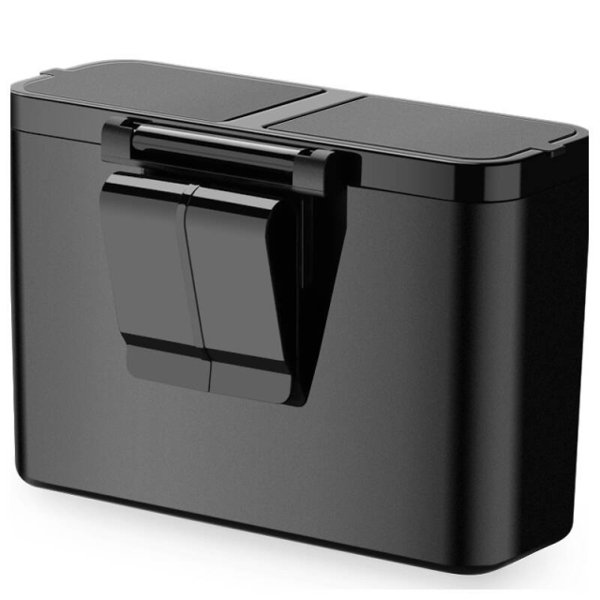 ნაგვის ბუნკერი მანქანისთვის UGREEN LP111 (30399) Car Dustbin (Black)