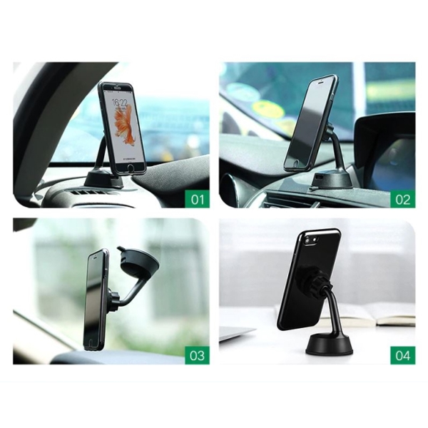 ტელეფონის სამაგრი მანქანისთვის UGREEN LP131 (40898) Magnetic Phone Stand with Suction Cup