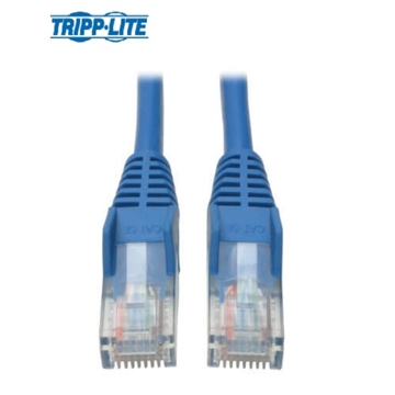 სადენი TRIPP.LITE UTP Cat5e 350MHz Snagless Molded Patch Cable (RJ45 M/M) - Blue, 2-ft.