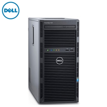 სერვერი DELL PowerEdge T130 /Chassis with up to 4, 3.5 Cabled Hard Drives/ Intel Xeon E3-1220 v6 3.0GHz, 8M cache, 4C/4T, turbo (72W)/ 8GB UDIMM, 2400MT/s, Single Rank, x8 Data Width/2TB 7.2K RPM NLSAS 12Gbps 3.5in Cabled Hard Drive/PERC H330 Controller, /DVD+/-RW/iDRAC8 Basic/ FIPS TPM 2.0/ On-Board LOM 1GBE Dual Port /, 3Year Warranty (PET1302C_690261_GE)