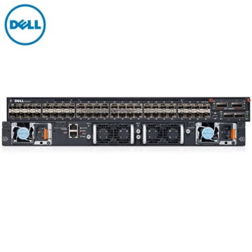 სვიჩი Dell Networking N4032F, 24x 10GbE SFP+ Ports, 1x Modular bay, 2x AC PSU, IO to PSU Airflow, 2 x Power Cord 4xTransceiver, SFP+, 10GbE, SR, 850nmWavelength, 300m Reach 4xSFP+ to SFP+, 10GbE, Copper Twinax Direct Attach Cable, 3 Meter Lifetime Warranty (210-ABVT_3897_GE)