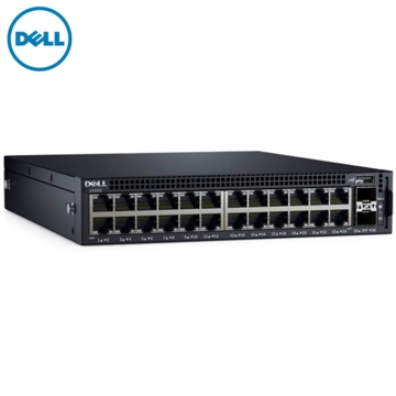 სვიჩი Dell Networking X1026 Smart Web Managed Switch, 24x 1GbE and 2x 1GbE SFP ports (210-AEIM_AZ)