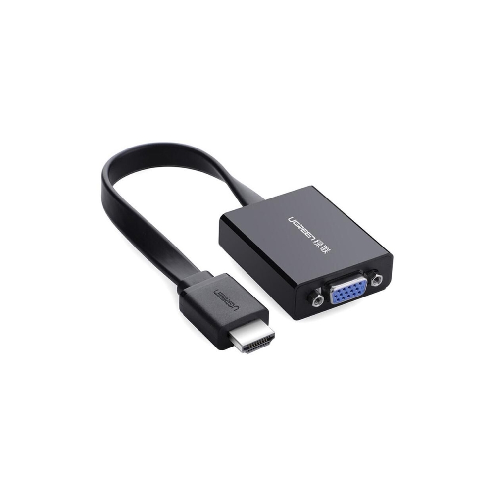 HDMI გადამყვანი UGREEN MM103 (40248) HDMI to VGA Converter 25cm, Black