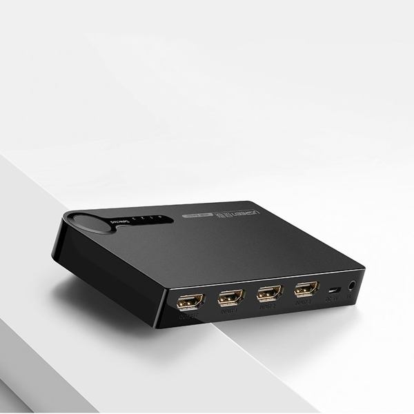 HDMI სვიჩი UGREEN 40234 3 In 1 Out 4K HDMI Switch, Black