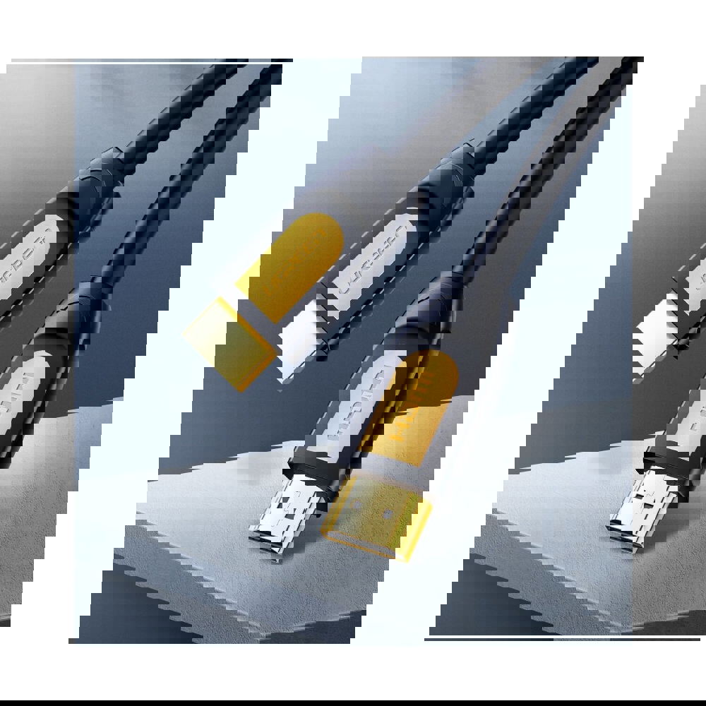 HDMI კაბელი UGREEN HD101 (10130) HDMI to HDMI Cable, 3m Yellow/Black