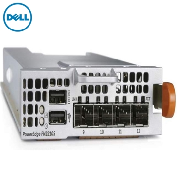 სერვერი Dell PowerEdge FN2210S I/O Module, 8x Internal to 2x 10GbE SFP+ and 2x2/4/8Gb FC external ports,Cable, 2xSFP+ to SFP+, 10GbE, Copper Cable 3m, 3Yr Warranty (210-AHBU/DEMO)