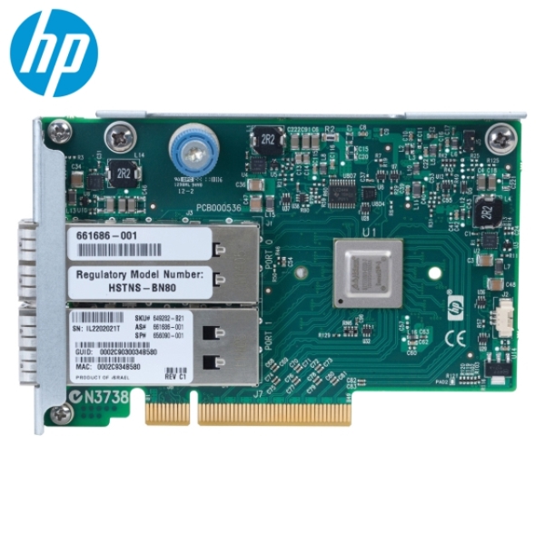 ქსელის ბარათი HP IB FDR/EN 40Gb 2P 544+QSFP Adptr (764284-B21)