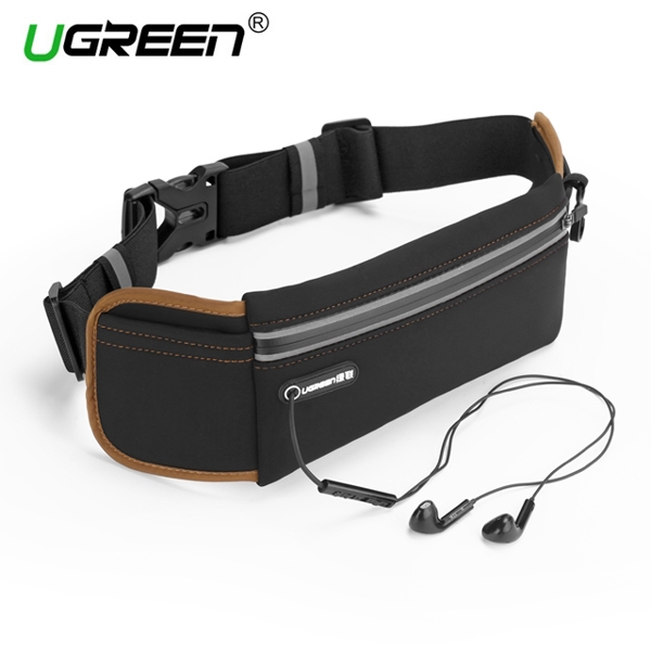 წელის ჩანთა UGREEN LP112 (20818) Outdoor Running Waist Belt Pack (Black)