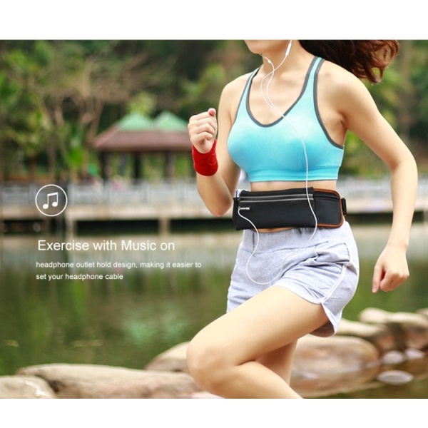 წელის ჩანთა UGREEN LP112 (20818) Outdoor Running Waist Belt Pack (Black)