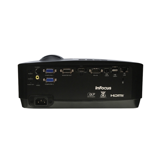 პროექტორი InFocus IN2128HDx Projector: 1080p (1920 x 1080) resolution; 16x9; Up to 5,000-hour lamp; 4000 lumens; Contrast ratio of 15000:1; Lamp Power 65-260W; PC-less display from USB drive or 4GB of internal memory