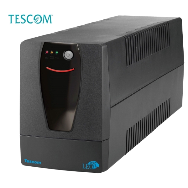 უწყვეტი კვების წყარო (UPS) Tescom Leo II LED 850VA / 450W line Interactive UPS