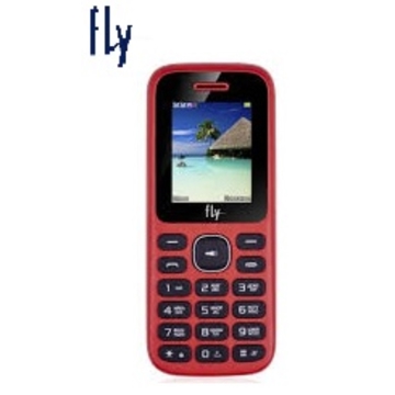 მობილური ტელეფონი FLY FF188 Red, 1.77'' 128x160, 260MHz, 1 Core, 32MB RAM, 24MB, up to 32GB flash, 2 Sim, 2G, BT v3.0, Micro-USB, 800mAh, 71g, 112x47x14,3