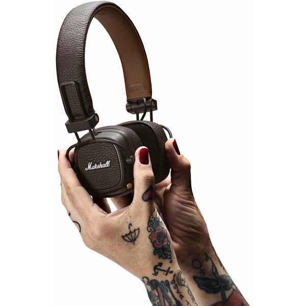 ყურსასმენი Marshall Major III Bluetooth Brown