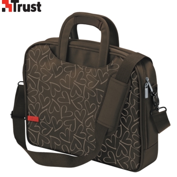 ნოუთბუქის ჩანთა TRUST OSLO CARRY BAG FOR 15.6" LAPTOPS - BROWN