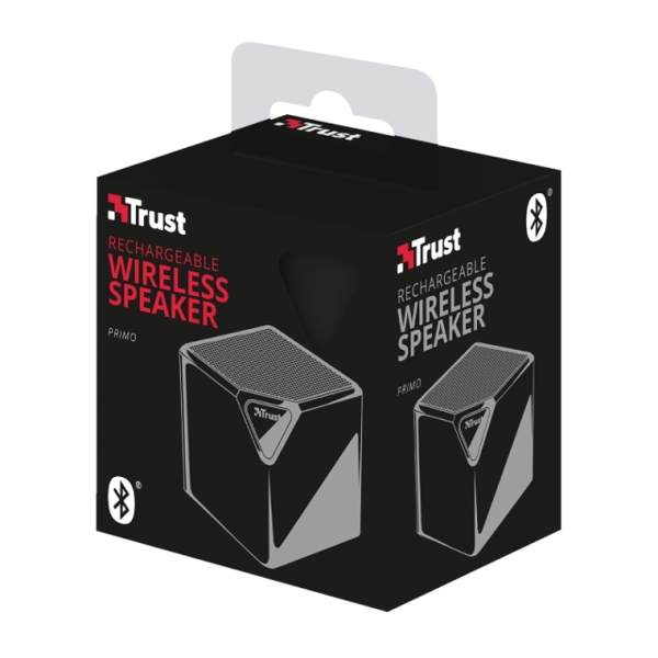 დინამიკი TRUST Primo Wireless Bluetooth Speaker - black