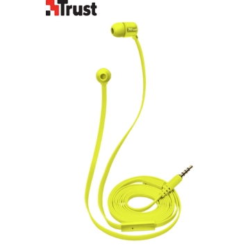 ყურსასმენი TRUST DUGA IN-EAR -SUM YEL