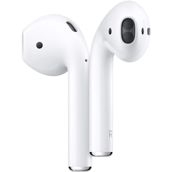 Apple MV7N2RU/A AirPods 2nd Gen, Earbuds, Wireless, Bluetooth, White