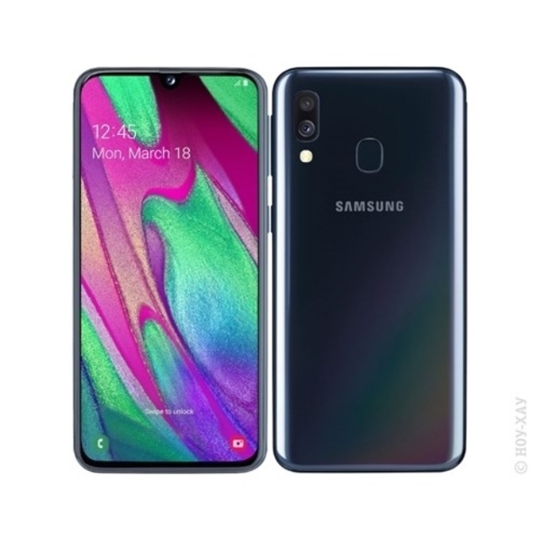 მობილური ტელეფონი (PROMO) SAMSUNG A405F GALAXY A40 4GB64GB LTE DUOS BLACK