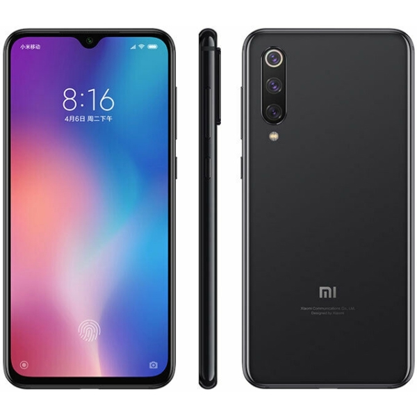 MOBILE AND  XIAOMI XIAOMI MI 9 (GLOBAL VERSION) 6GB64GB DUAL SIM LTE PIANO BLACK