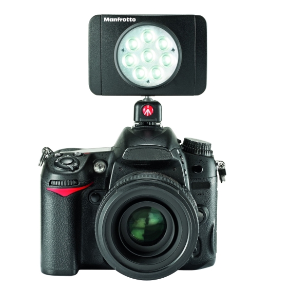 LED განათება Manfrotto MLUMIEMU-BK Lumimuse 8 LED, black, snap-fit filter mount