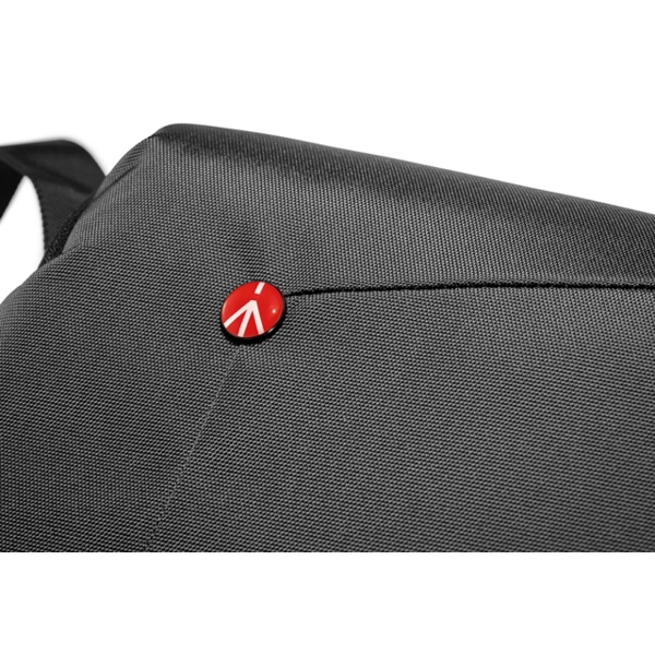 ფოტოაპარატის ჩანთა ნაცრისფერი NX Series, Grey Shoulder Bag for DSLR camera with additional lens