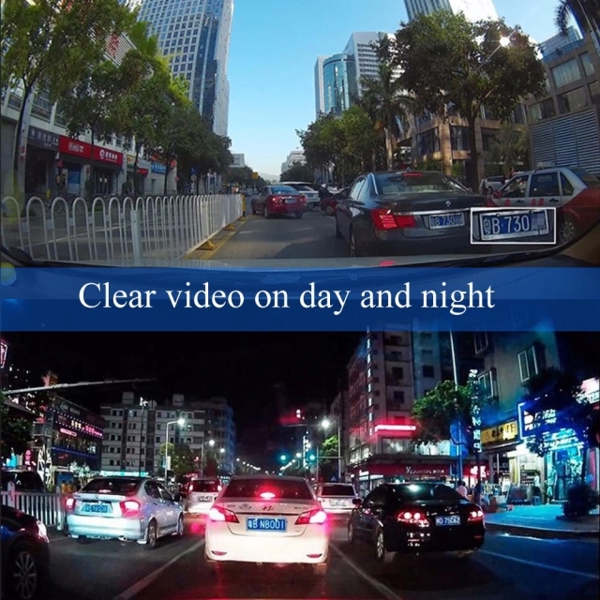 ვიდეო რეგისტრატორი Dash Cam DUDUGO G-Sensor C1 Dash Camera for Cars with Wireless Bluetooth Headset and Bluetooth Receiver Car