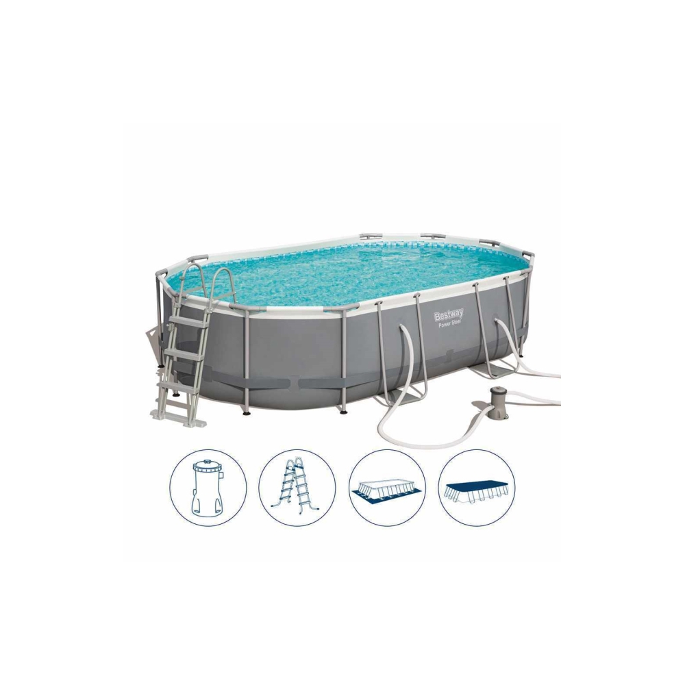 კარკასული აუზი BestWay 56448, 10949L, Swimming Pool