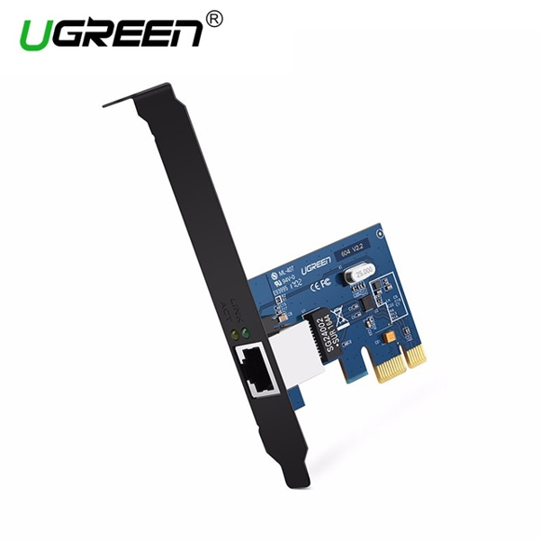 LAN ადაპტერი UGREEN US230 (30771) Gigabit 10/100/1000Mbps PCI Express Network Adapter