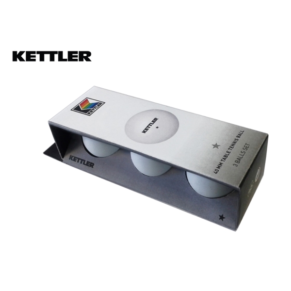 მაგიდის ტენისის ბურთები KETTLER TT OUTDOOR 3PCS