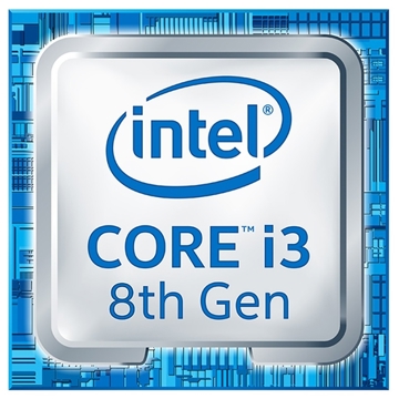 პროცესორი INTEL CPU CORE I3-8100, S1151, 6M 3.6G, Tray