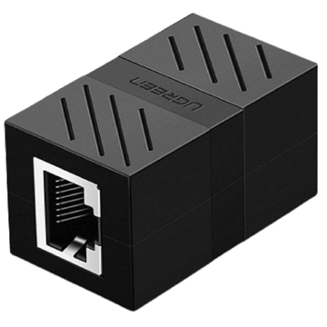 ქსელის კაბელის გადასაბმელი UGREEN NW114 (20390), Rj45 Ethernet Connector, Black