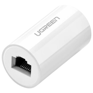 ქსელის კაბელის გადასაბმელი UGREEN NW116 (20391), Anti Thunder Rj45 Ethernet Connector, White