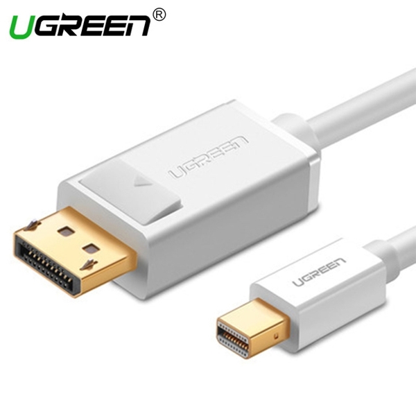 UGREEN MD105 (10408) Mini DP to DP Cable 2m (White)