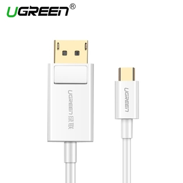 UGREEN MM139 (40420) USB Type C to DP Cable 1.5m (White)