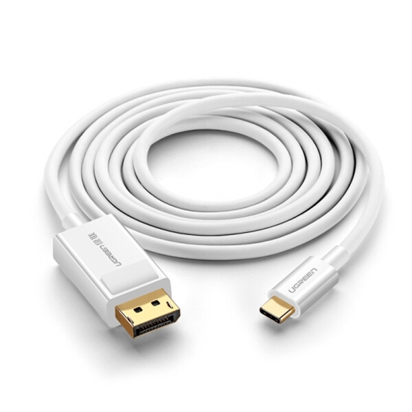 UGREEN MM139 (40420) USB Type C to DP Cable 1.5m (White)