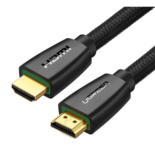 HDMI კაბელი UGREEN HD118 (40411) 4K UHD High Speed HDMI 2.0 Cable, 3m, Black