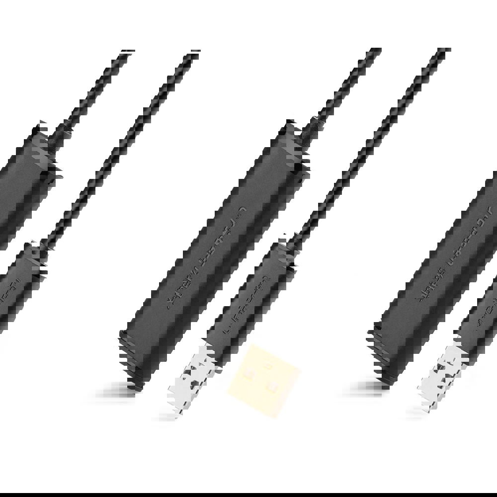 USB დამაგრძელებელი UGREEN US121 (10319) USB 2.0 Active Extension Cable, 5m, Black