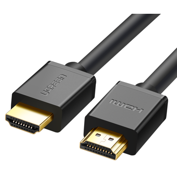 HDMI კაბელი UGREEN HD104 (10110) HDMI Cable, Suport 4K 30Hz, 3D Visual Effect, 10m, Black