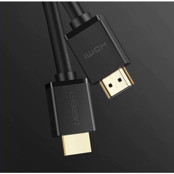 HDMI კაბელი UGREEN HD104 (10110), HDMI Cable, Support 4K 30Hz, 3D Visual Effect, 10m, Black