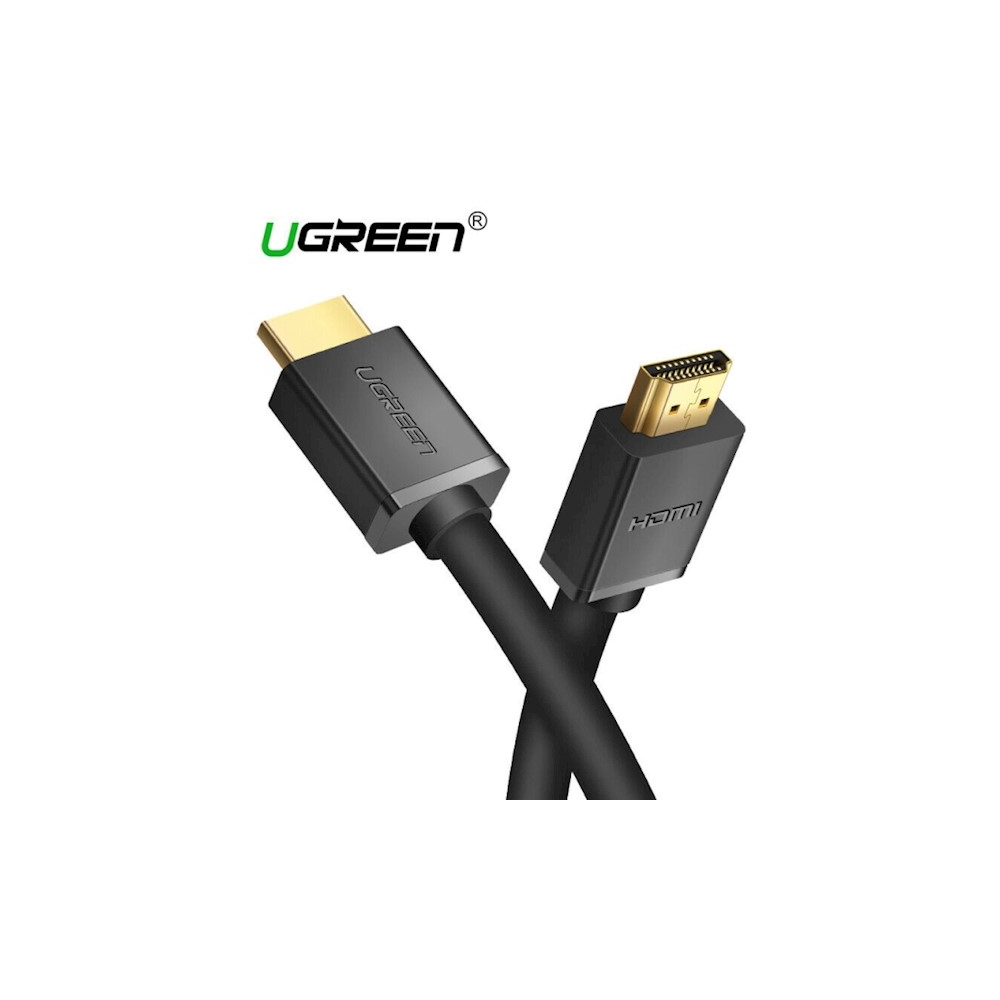 HDMI კაბელი UGREEN HD104 (10111), HDMI Cable, Support 4K 30Hz, 3D Visual Effect, 15m, Black