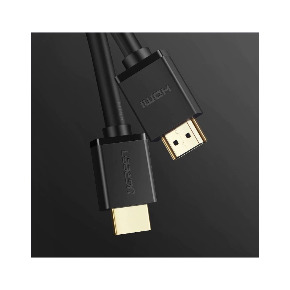 HDMI კაბელი UGREEN HD104 (10111), HDMI Cable, Support 4K 30Hz, 3D Visual Effect, 15m, Black
