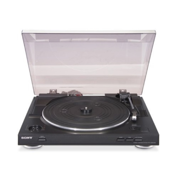  SONY TURNTABLE PS-LX300USB USB STEREO TURNTABLE (USB OUTPUT FOR QUICK, EASY VINYL-TO-MP3 CONVERSION;SPEEDS: 33 13 AND 45 RPM)