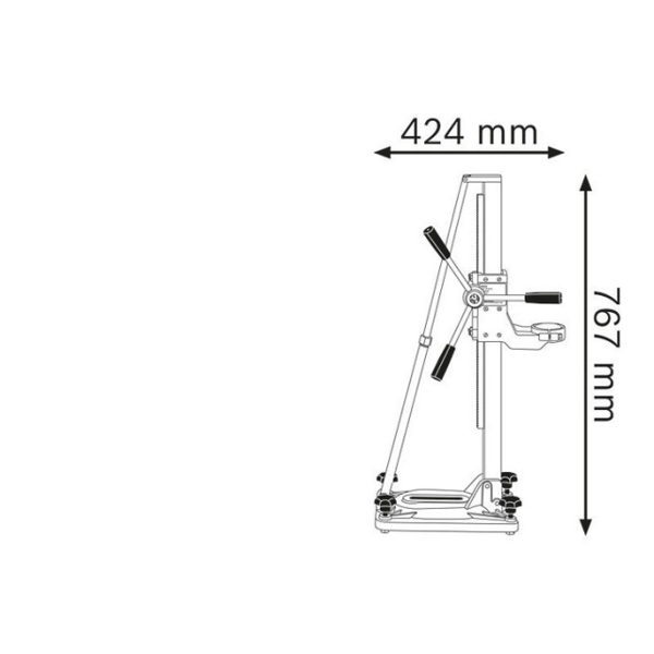 ბურღის სამაგრი BOSCH GCR 180 0601190100