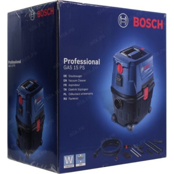 მტვერსასრუტი BOSCH GAS 15 PS 06019E5100