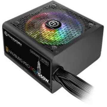  POWER SUPPLY 550W THERMALTAKE HUMBURG PRO RGB550W NON MODULAR, 80 PLUS BRONZE